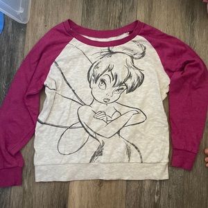 Tinkerbell long sleeved shirt/sweatshirt
